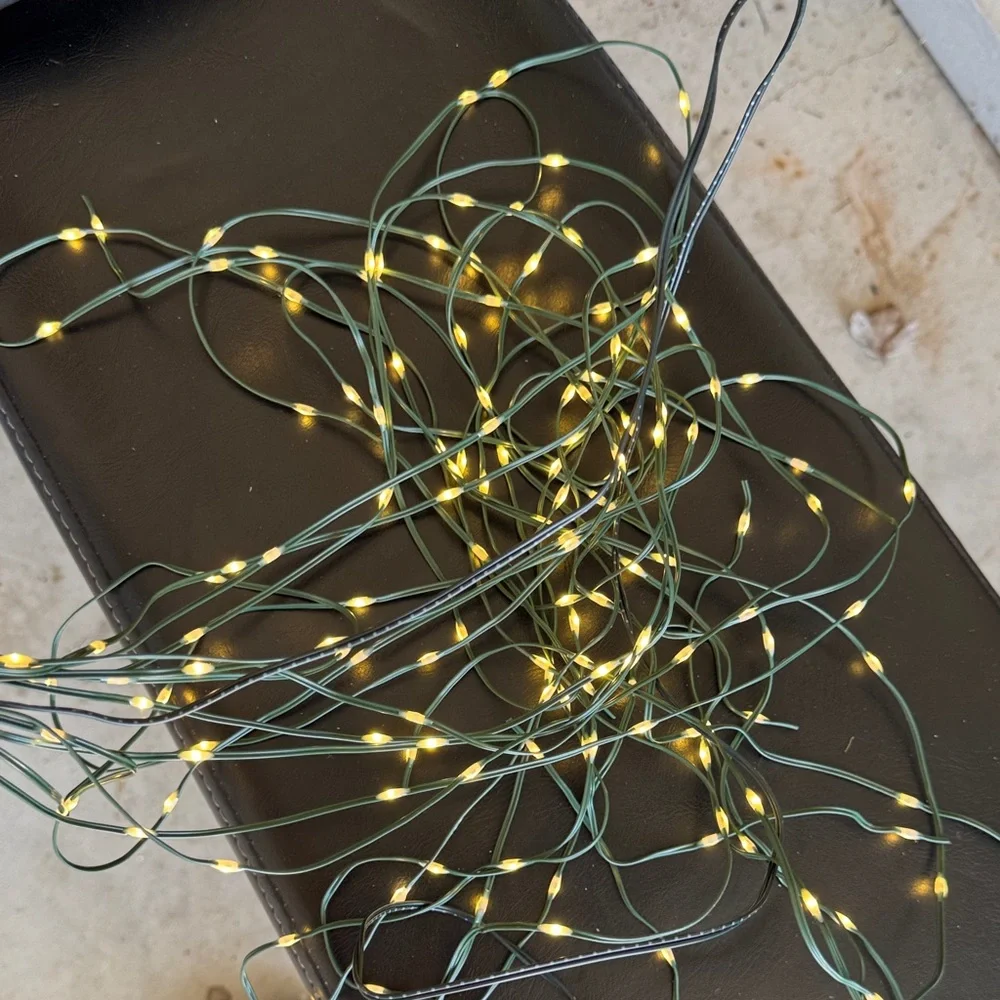 Warm White Holiday String Lights